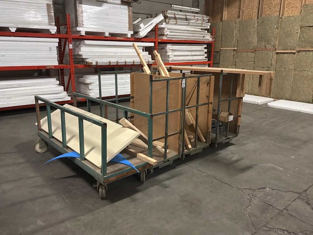 Transportkarren (4x) - afbeelding 1 van  4