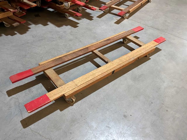 Transportkarren lang (10x) - afbeelding 2 van  4