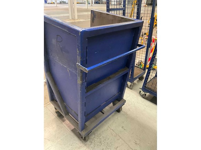 Transport/magazijnkar/stapelkar (2x) - afbeelding 4 van  7