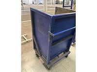 Transport/magazijnkar/stapelkar (2x) - afbeelding 5 van  7