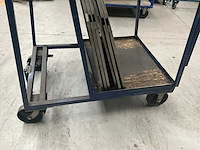 Transport/magazijnkar/stapelkar (2x) - afbeelding 5 van  8