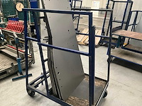 Transport/magazijnkar/stapelkar (2x) - afbeelding 7 van  8
