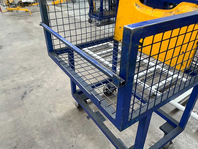 Transport/magazijnkar/stapelkar (4x) - afbeelding 6 van  8