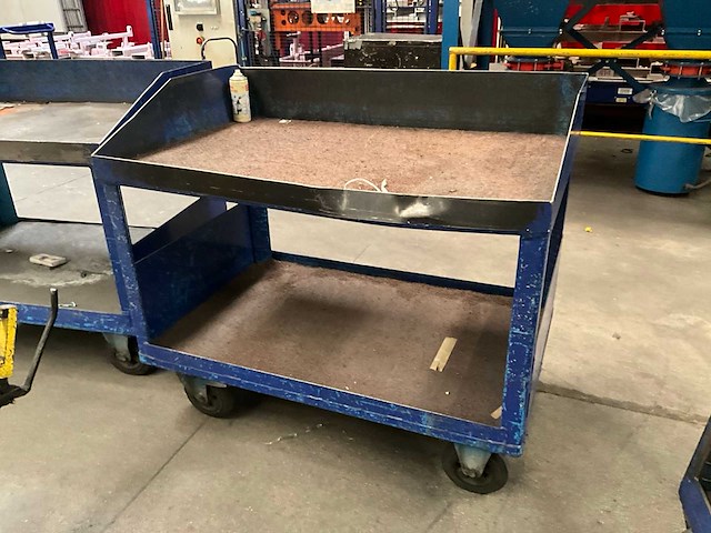 Transport/magazijnkar/werkkar - afbeelding 1 van  5