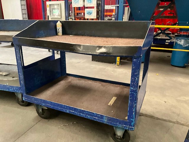 Transport/magazijnkar/werkkar - afbeelding 2 van  5