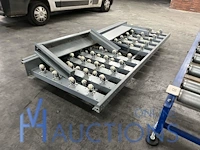 Transporttafel met zwenkwieltjes