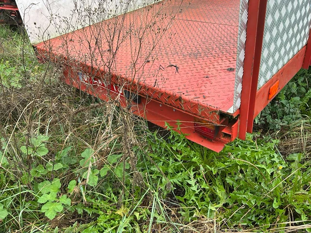 Transporttrailer - trailer – oud fristein loaderwagenchassis – gerenoveerd - afbeelding 5 van  13