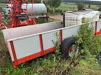 Transporttrailer - trailer – oud fristein loaderwagenchassis – gerenoveerd - afbeelding 3 van  13