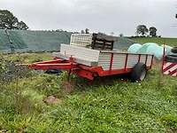 Transporttrailer - trailer – oud fristein loaderwagenchassis – gerenoveerd