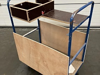 Transportwagen met 2 laadvlakken