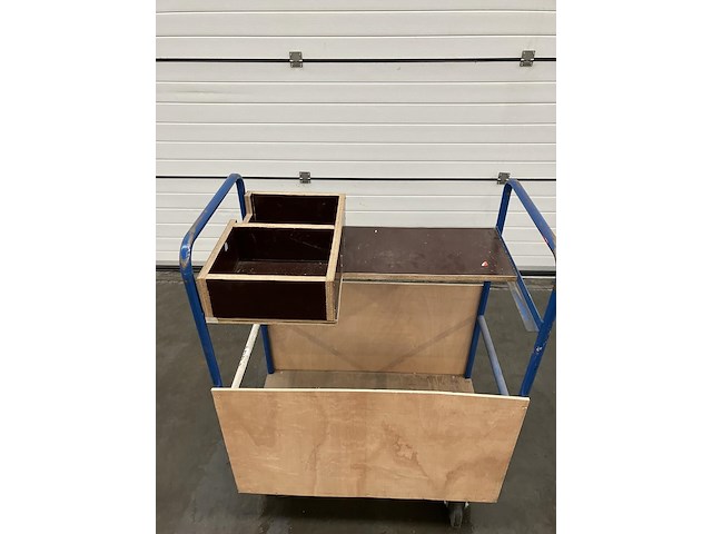 Transportwagen met 2 laadvlakken - afbeelding 2 van  3