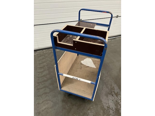 Transportwagen met 2 laadvlakken - afbeelding 3 van  3