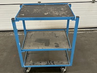 Transportwagen met 3 laadvlakken