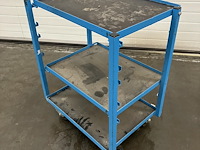 Transportwagen met 3 laadvlakken - afbeelding 2 van  2