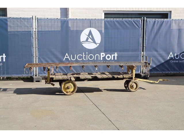 Transportwagen met rollenbaan - afbeelding 1 van  1