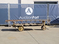 Transportwagen met rollenbaan - afbeelding 1 van  1