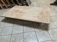 Transportwagen/plateaukar (2x) - afbeelding 1 van  2