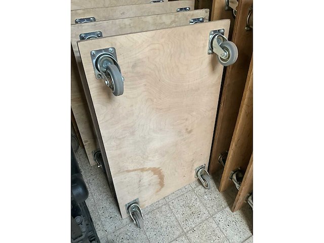 Transportwagen/plateaukar (3x) - afbeelding 2 van  2