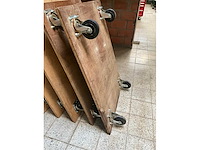 Transportwagen/plateaukar (3x) - afbeelding 3 van  3