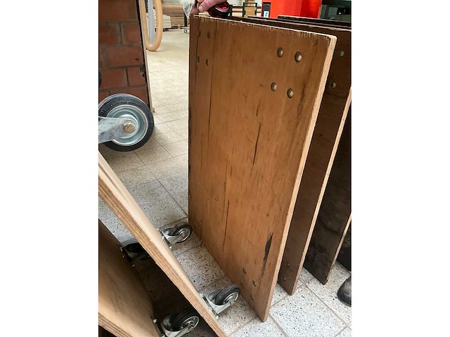 Transportwagen/plateaukar (3x) - afbeelding 1 van  2