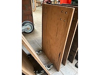 Transportwagen/plateaukar (3x) - afbeelding 1 van  2