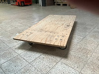 Transportwagen/plateaukar (3x) - afbeelding 3 van  4