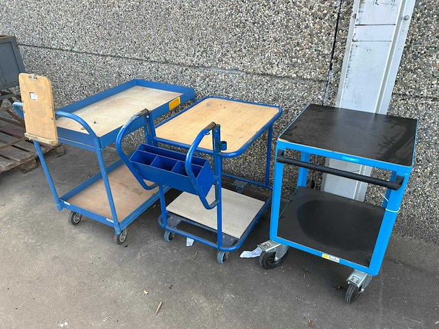 Transportwagens - overige intern transport (3x) - afbeelding 1 van  4