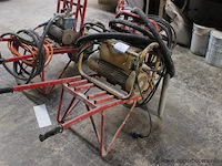 Transportwagentje plus svedala dynapac, zt220, 220v, 1.2kw, werking niet gekend - afbeelding 1 van  2