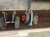 Transportwielen - luchtbanden (2x)