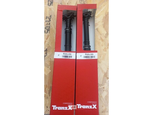 Tranzx sp-32j dropper zadelpen 31.6 mm 170 mm - afbeelding 1 van  1