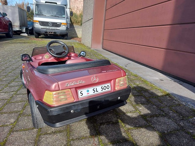 Trapauto mercedes 500 sl - afbeelding 10 van  14