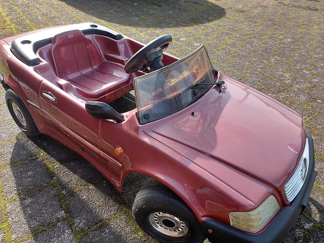 Trapauto mercedes 500 sl - afbeelding 14 van  14