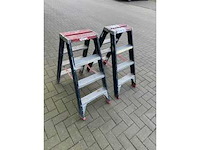 Trapladder - (2x) - afbeelding 1 van  2