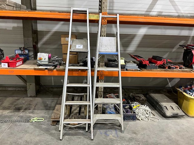 Trapladder (2x) - afbeelding 2 van  3