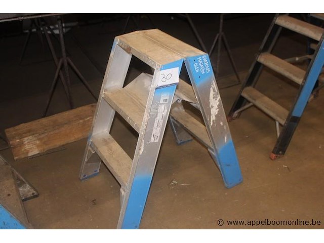 Trapladder, 3 treden - afbeelding 1 van  1