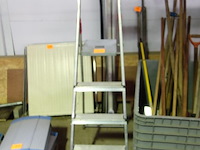 Trapladder 4 treden - afbeelding 1 van  3