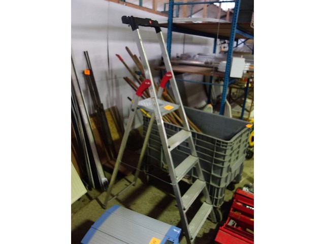 Trapladder 4 treden - afbeelding 3 van  3