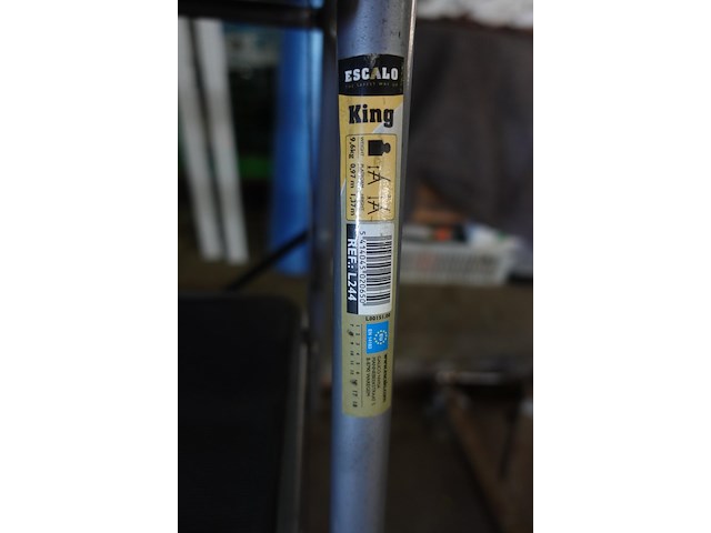 Trapladder 4 treden - afbeelding 2 van  2