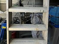 Trapladder alu 10 treden - afbeelding 3 van  3