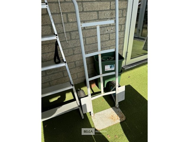 Trapladder + stootkar - afbeelding 4 van  5