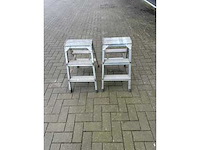 Trapladders - ladder - ladder and stair (2x) - afbeelding 1 van  2