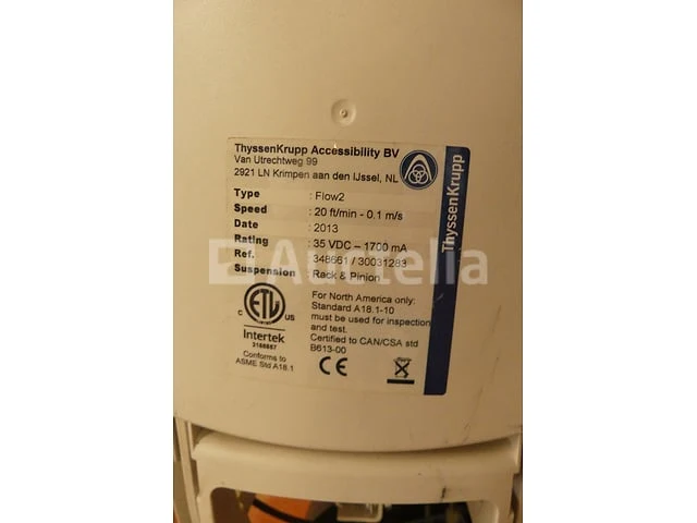 Traplift thyssenkrupp flow 2 - afbeelding 6 van  11