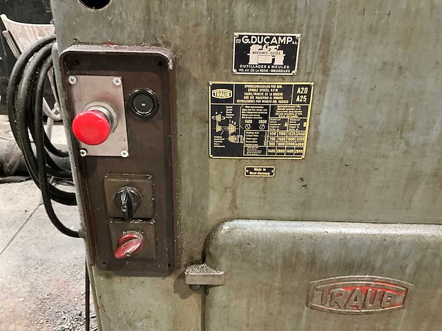 Traub a20/a25 revolverdraaibank - afbeelding 15 van  19