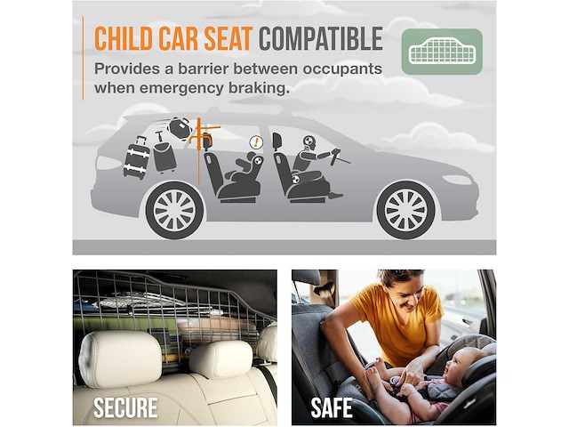 Travall guard protective grille compatibel met de kia sorento (2020-heden) tdg1672 - afbeelding 3 van  3