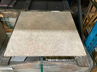 Travertin turkije natuursteen tuintegel - afbeelding 1 van  4