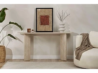Travertine, console, travertine, 100% melamine