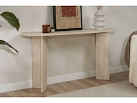 Travertine, console, travertine, 100% melamine - afbeelding 2 van  3