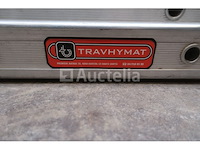 Travhymat 3x16 aluminium drievoudige ladder - afbeelding 7 van  7