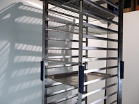Tray trolley rvs op wielen - afbeelding 5 van  5