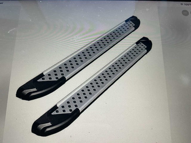 Tredeplank v bestelauto links + rechts met bevestiging kit voor fiat l3/l4 - afbeelding 1 van  3